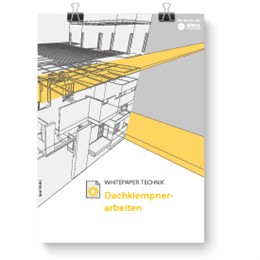 Banner WHITEPAPER TECHNIK - Dachklempnerarbeiten