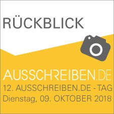 Rückblick 12. AUSSCHREIBEN.DE Tag AUSSCHREIBEN.DE - Rückblick 12. AUSSCHREIBEN.DE Tag