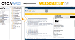 Import von AUSSCHREIBEN.DE in ORCA AVA Die Datenübernahme von AUSSCHREIBEN.DE in ORCA AVA.