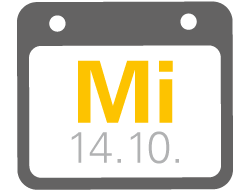 ICON AUSSCHREIBEN.DE Thementage Mittwoch 14.10.