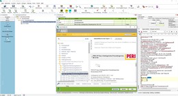 Screenshot Datenübernahme aus AUSSCHREIBEN.DE in die Software AVANTI 2000.