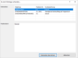 Screenshot aus Software Fakt für Bauhandwerker
