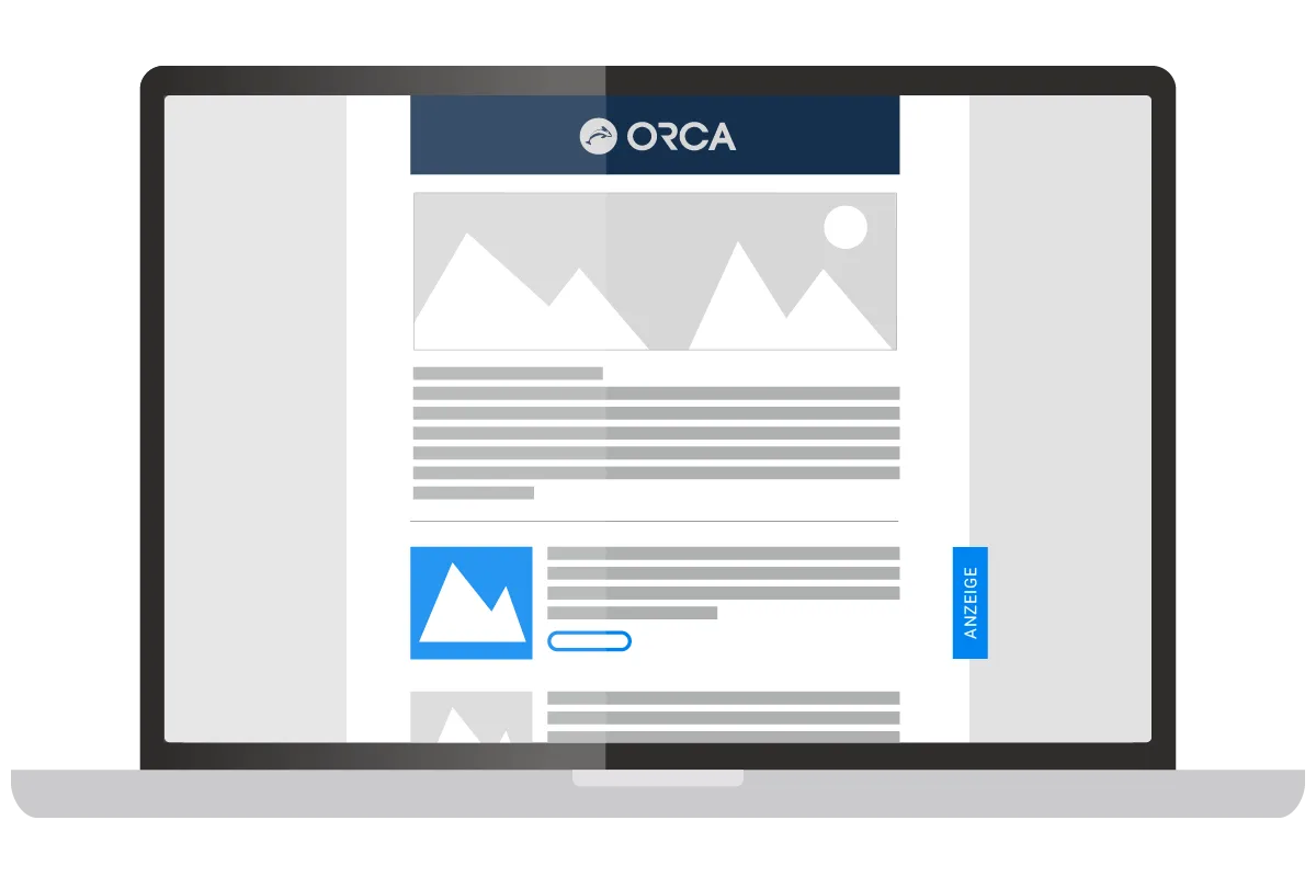 AUSSCHREIBEN.DE - Text-Bild-Anzeige - ORCA Infoletter